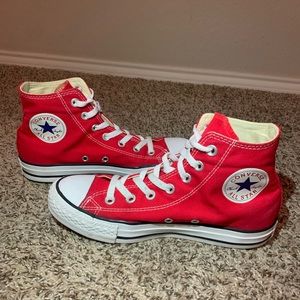 Converse Chuck Taylor All Star High Tops (Red)